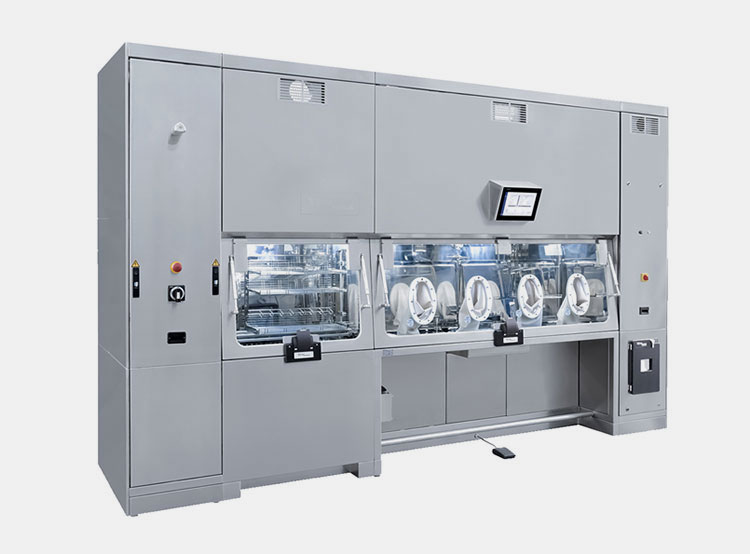 Sterility testing isolators