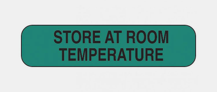Store at room temperature
