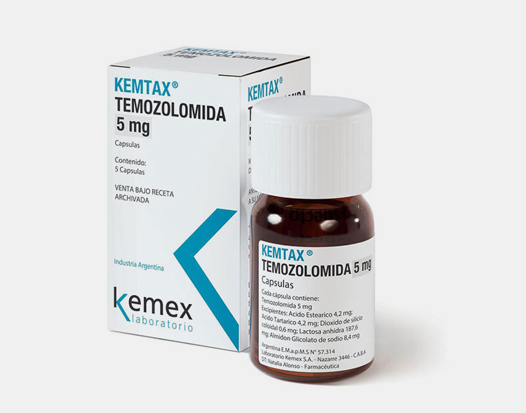 Temozolomide capsules