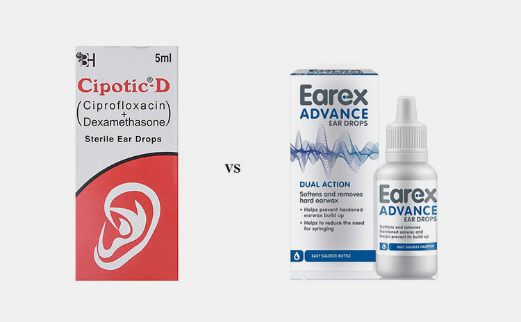 children’s ear drops and adult’s ear drops