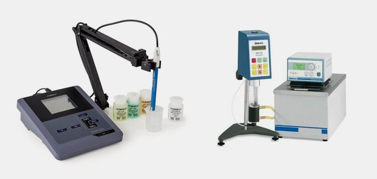 pH meter and conductivity meter