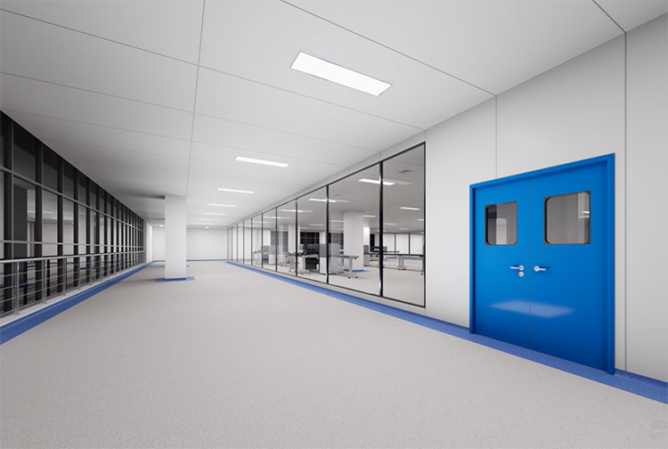 Cleanroom Spatial Layout Design