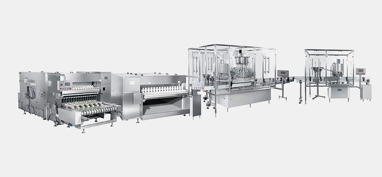 High-speed aseptic plastic bottle BFS line