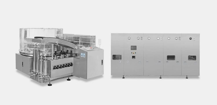 Bottle washing and sterilization machine