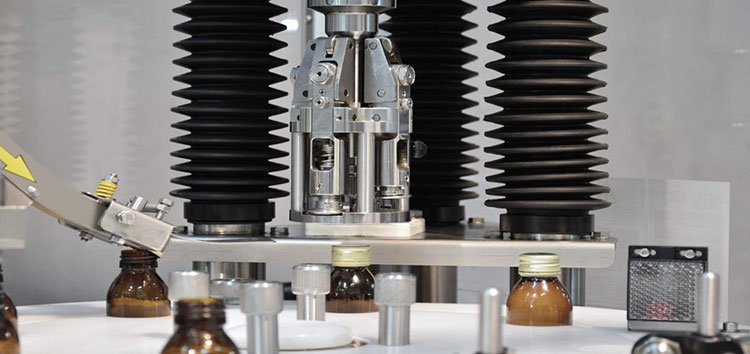 Capping and labeling machines