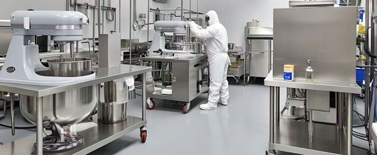 Microbial control and cleaning in pharma cleanroom