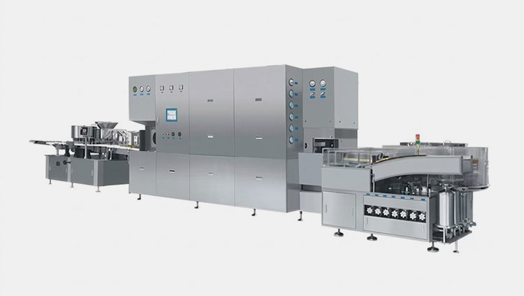 Oral liquid filling and capping machine