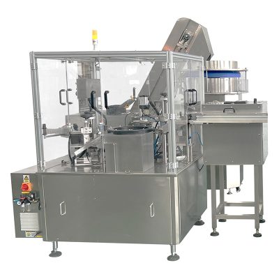 APK-XTJ100 Syringe Vertical Rotary Rod and Labeling Machine