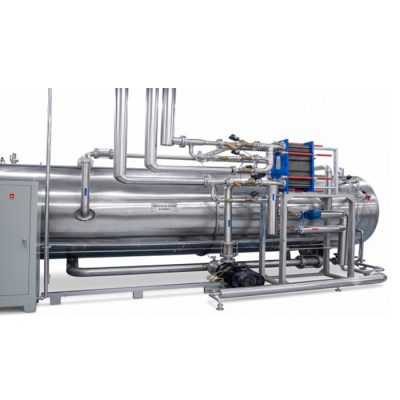 Superheated-Water Autoclave with Auto Load_Unload