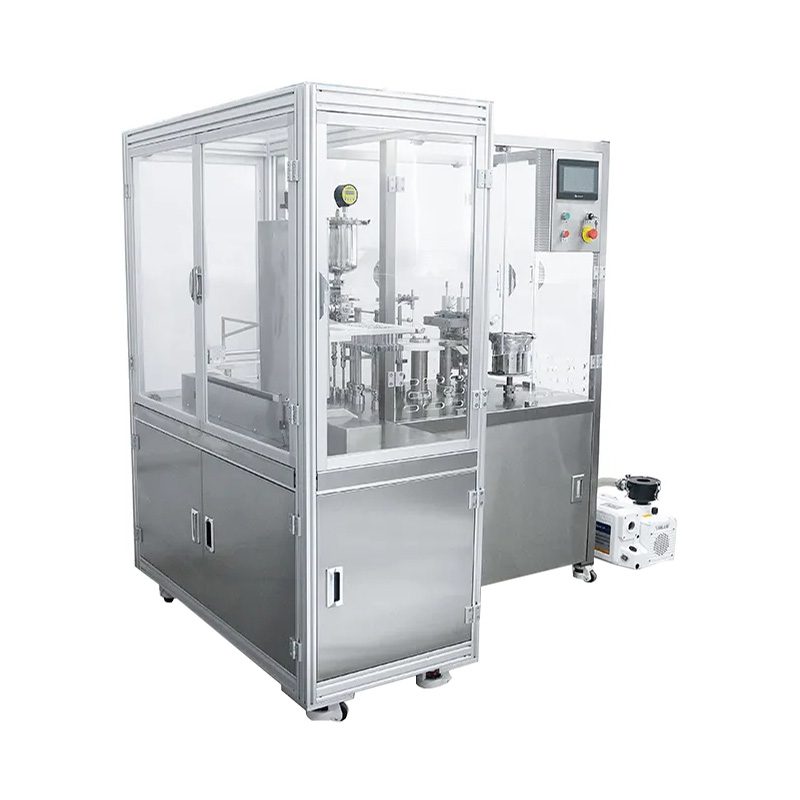 Pre fill gel syringe filling machine for pharmaceutical